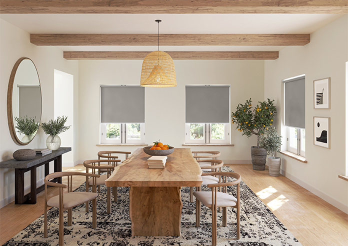 Levant (FR Blackout), Umber - Twist&Fit Roller Blind - Image 8